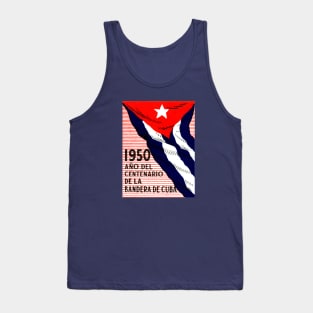 1950 Cuban Flag Centennial Tank Top